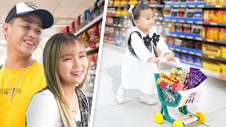 First Grocery Shopping ni Baby Lakeisha  Carlyn Ocampo [upl. by Maisel]