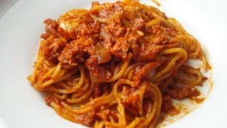 Easy Meat Sauce  Spaghetti bolognese  po bolońsku  Simple Recipe  przepisTV [upl. by Norman]