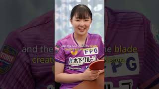 Miwa Harimoto Talks About Using the New Harimoto Innerforce Super ALC Blade [upl. by Behnken]