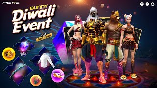 DIWALI EVENT 2024 🥳🤯  FREE FIRE NEW EVENT  FF NEW EVENT  UPCOMING EVENTS IN FREE FIRE OB46 [upl. by Clardy]