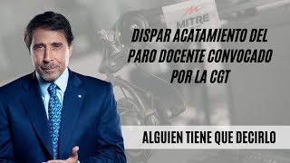 Dispar acatamiento del paro docente convocado por la CGT [upl. by Agnimod]