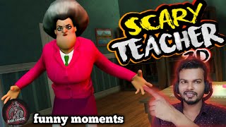 SCARY TEACHER 3D  BABA GAMING  HORROR GAME PLAY [upl. by Hembree533]