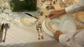 How to Set a Formal Dining Table  Part 2 [upl. by Aretha583]