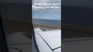 Delhi to Canary IslandLanding from the sea canaryislands lanzarote travel tranding [upl. by Felicdad]