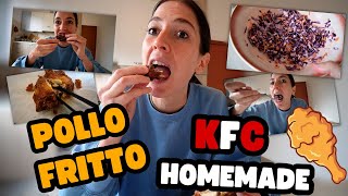 POLLO FRITTO DI KFC FATTO IN CASA [upl. by Ecidnak739]