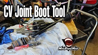 CV Joint Boot Tool Expander Rod Spreader Installation Removal Tool for offroas use [upl. by Inanuah447]