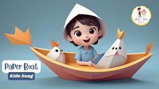 Paper Boat Kids Song  Nursery Rhyme  Polo Pal Rhymes kidsmusic funforkids childrensmusic [upl. by Godred]