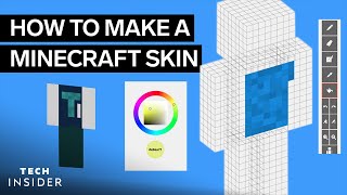 How To Make A Minecraft Skin 2022 [upl. by Akemrehs]