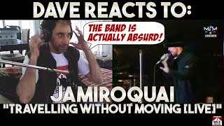 Daves Reaction — Jamiroquai — Travelling Without Moving LIVE  Reaction Video [upl. by Nosydam]