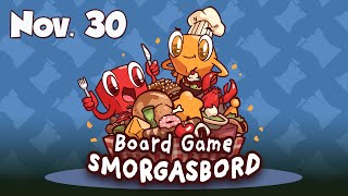 Board Game Smorgasbord Games As Presents [upl. by Reemas864]