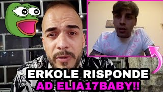 ERKOLE RISPONDE ALLE MlNACCE DI ELIA17BABY DETTE IN LIVE DA TYLER STRIKES [upl. by Elsie657]