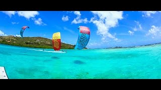 Kitesurfing Union Island  Feat Jeremie Tronet Craig Cunningham and Colleen Carroll [upl. by Barbaraanne]