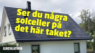 Takpannor integrerade med solceller [upl. by Yggam]