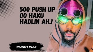 Ehsan’s push up Record 500 push up oo haku Hadlin ah [upl. by Ahsatniuq]