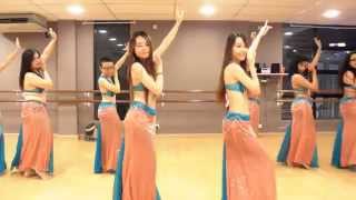 Belly Dance Class quotHabibi Ya Einiquot Choreography  DancePot KL [upl. by Magdalen]