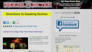 San Diego Smoke Shop  New Website at SanDiegoSmokeShopcom [upl. by Benia356]