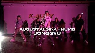 August Alsina  Numb  JONGGYU LEE  KALLEY DANCE STUDIO [upl. by Helbona]