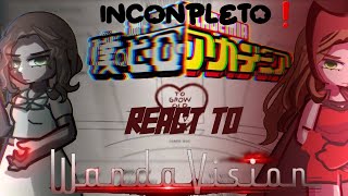 🎀 BNHA react to Yn is Wanda part 2 incompleto  Incomplete 🇱🇷🇪🇸🎀 [upl. by Valentijn]