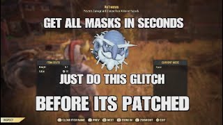 Fallout 76 Glitch for all masks Fallout76glitch Fallout76dupe [upl. by Kirbee]