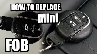 MINI Cooper Key Fob Battery Replacement [upl. by Aikahc]