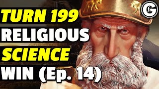 Civilization 6 Science Victory Civ 6 Deity Speedrun Ep 14 [upl. by Aicatsal]