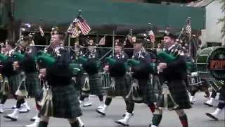 FDNY Pipes and Drums Veterans Day 2015 [upl. by Antin]