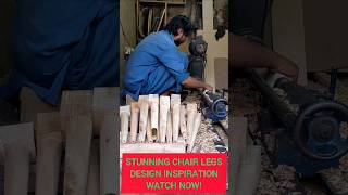 Stunning Chair Legs Design Inspiration FurnitureDesign Woodworking HomeDecor [upl. by Paige]