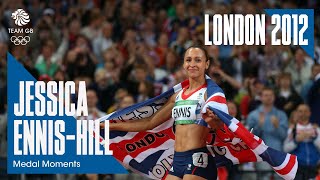 Jessica EnnisHill Heptathlon Gold  London 2012 Medal Moments [upl. by Guria]