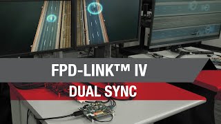 FPDLink video output synchronization demo [upl. by Ahsinrat]