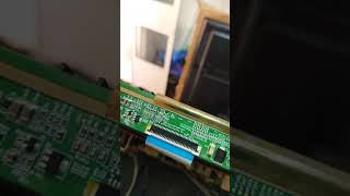 panel Samsung 32AP11S4LV11 problem double imag [upl. by Ellenrahc]