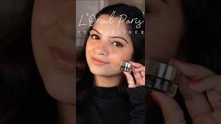 LOREAL PARIS GEL EYELINER REVIEW 😊 eyeliner loreal eyemakeup [upl. by Godbeare769]