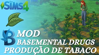 🍂 TABACO MOD BASEMENTAL DRUGS   TRADUÇÃO PTBR  THE SIMS 4 [upl. by Kal]