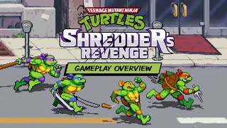 Teenage Mutant Ninja Turtles Shredder’s Revenge  Gameplay overview [upl. by Aivlis]