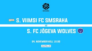 S Viimsi FC Smsraha  S FC Jõgeva Wolves Coolbet Saaliliiga [upl. by Dylan]