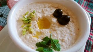 Homemade Tahini Sauce  Quick amp Easy Hummus Recipe  Nasiras Cuisine [upl. by Amalita244]