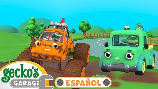 La gran carrera  🐸 Garaje de Gecko  Carros para niños  Vídeos educativos [upl. by Okoyk]