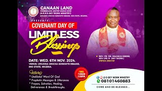 PROPHETIC HOUR OF WORSHIP CONVENANT DAY OF LIMITLESS BLESSING WITH REV FR MAGNUS EBERE SDV 6\112024 [upl. by Hgielac]