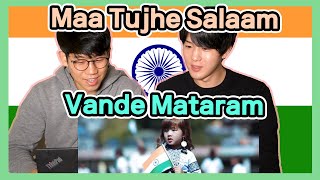 Koreans React to the 【Maa Tujhe Salaam Vande Mataram】  Esther Hnamte [upl. by Enyamrahc]