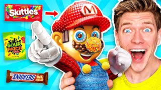 Best of Food Art Challenges MUST SEE How To Make The Best Super Mario Bros amp Roblox vs Minecraft [upl. by Solita]