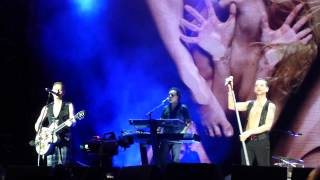 Depeche Mode  Enjoy The Silence Lithuania Vilnius Vingis Park  27072013 [upl. by Htabazile212]