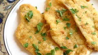 How To Cook Pan Fried Filet Of Sole Fish  Easy So Delicious [upl. by Ambie]