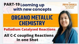 palladium catalysed reactionOrganometallic compounds All coupling reactions in one shot [upl. by Ahsenit777]