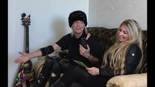 Michael Schenker interview with Dawn Osborne of TotalRock Steelhouse 2022 [upl. by Loralee]