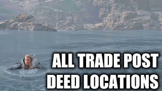 All Trade Post Deeds Locations  Assassins Creed Valhalla Wrath of the Druids DLC [upl. by Hescock]