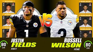 Team of JUSTIN FIELDS vs Team of RUSSELL WILSONS [upl. by Gnim783]