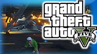 GTA 5 Online Funny Moments 28  Titan Spawn Glitch Motorcycle Bowling Nogla Rage [upl. by Schnur]