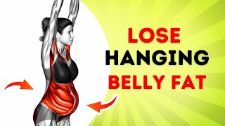 Get Rid Of Hanging Belly ➜ 30min FLABBY STOMACH Standing Workout [upl. by Agler]