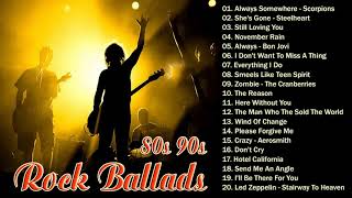 Mix Rock De Los 80 y 90 En Ingles  Las Mejores Baladas Rock en Ingles [upl. by Tiena]