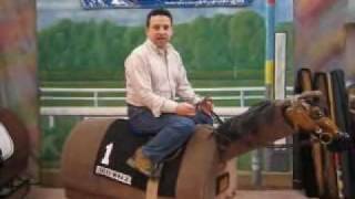 Jockey Lesson with Frankie Lovato quotBalance amp Positionquot For Race Riding [upl. by Eelanna]