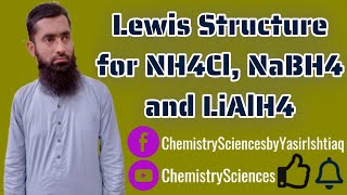 Lewis Structure of NH4Cl NaBH4 LiAlH4 Reducing power of hydrides Chemistry Sciences [upl. by Nauqed146]